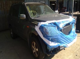 2007 HONDA PILOT GRAY, EX-L MODEL, 3.5L, RWD.  A26229